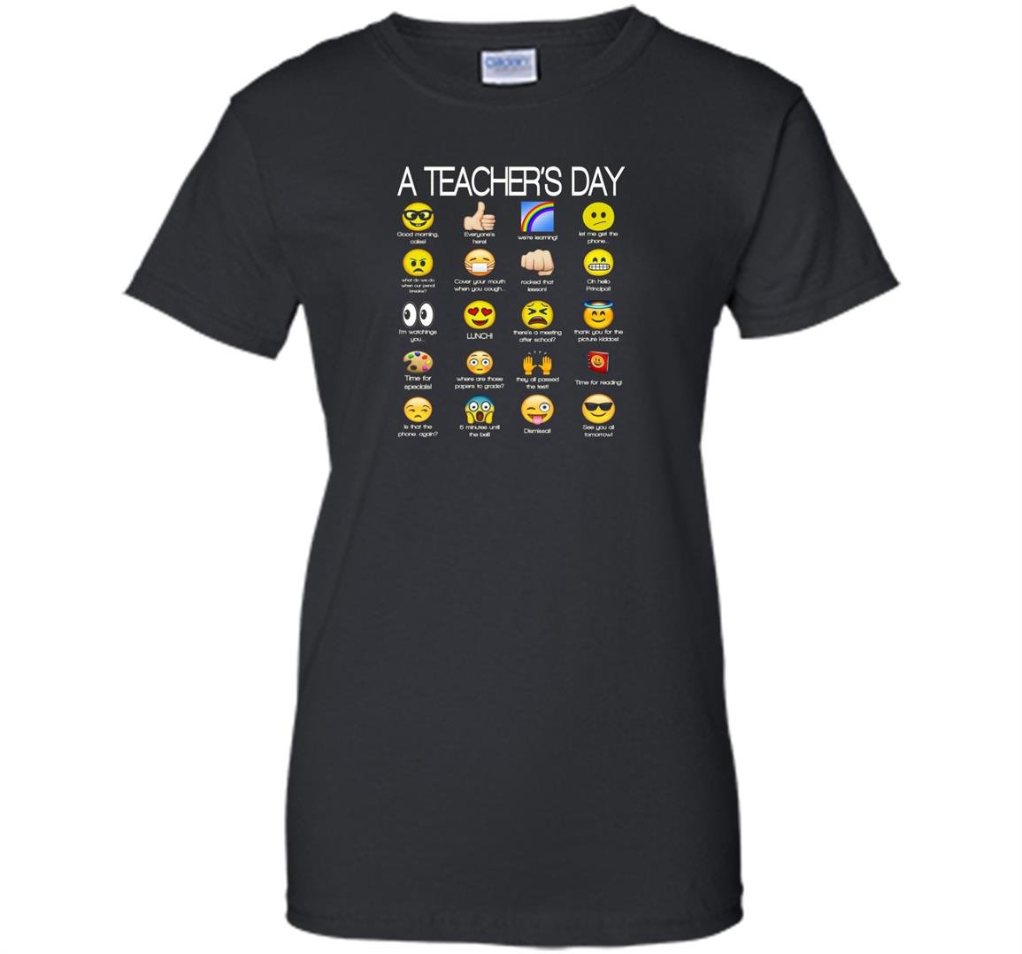 A teachers day funny emoji teacher gift Women