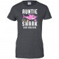 Auntie shark doo doo doo family gift Women