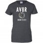 Av8r airplane speedometer born to fly pilot Women