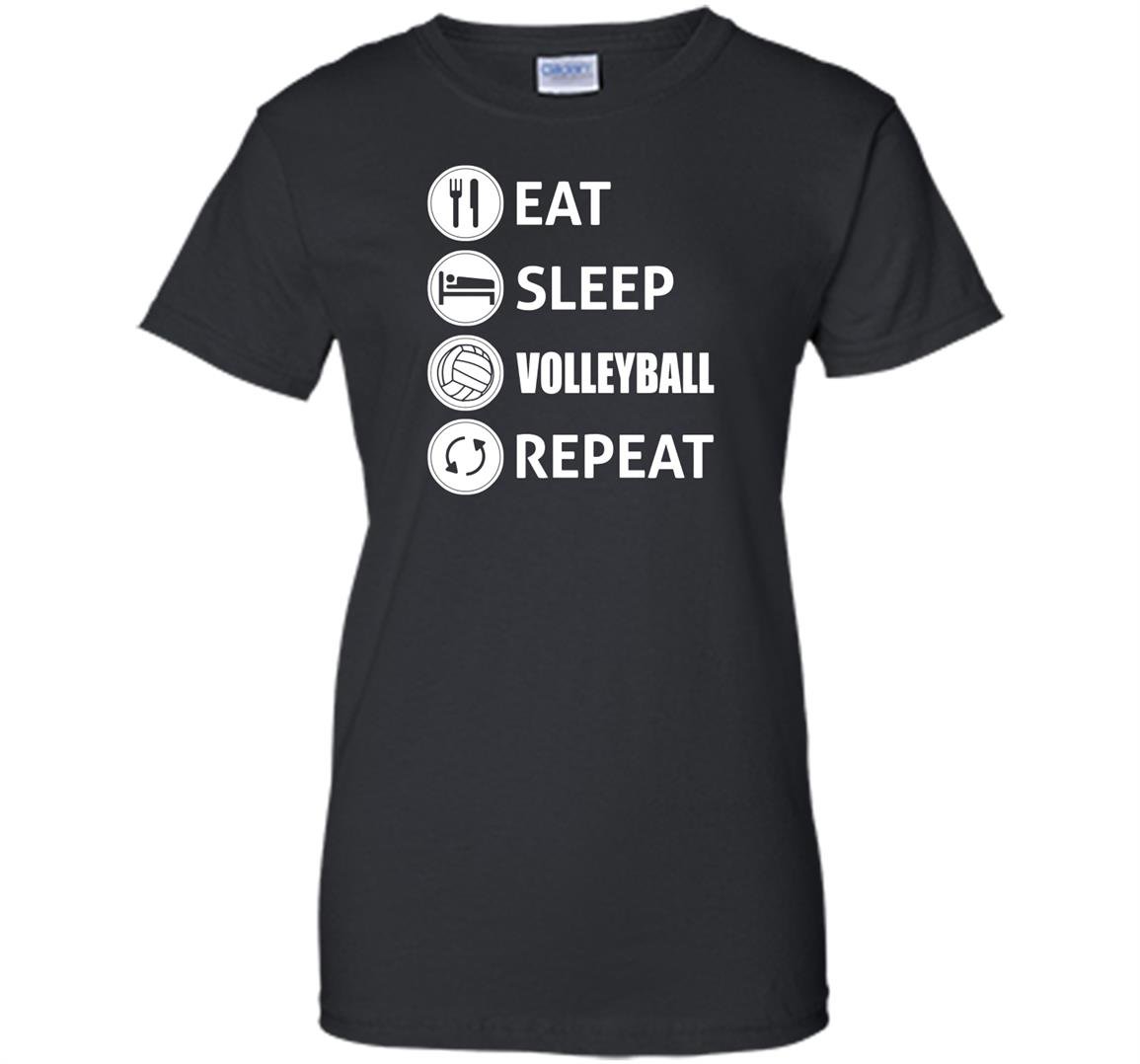 Awesome eat sleep volleyball repeat Women