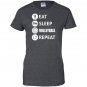 Awesome eat sleep volleyball repeat Women