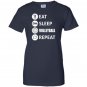 Awesome eat sleep volleyball repeat Women