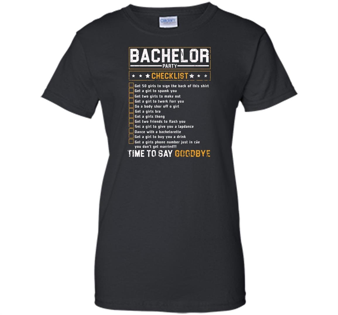 Bachelor party checklist funny bachelor party Women