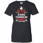 Be nice to the school counselor santa is watching school co Women