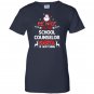 Be nice to the school counselor santa is watching school co Women