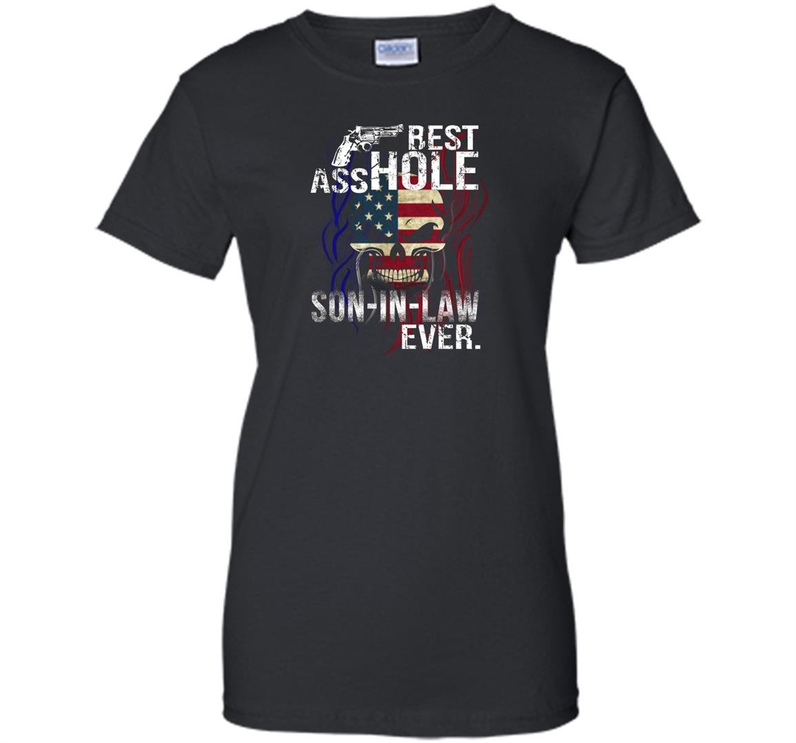 Best asshole son in law ever gift halloween funny Women