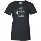 Best dad ever music cute funny fathers day gift Women