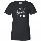 Best dad ever funny music note fathers gift Women