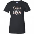 Blessed to be called grammy flower style Women