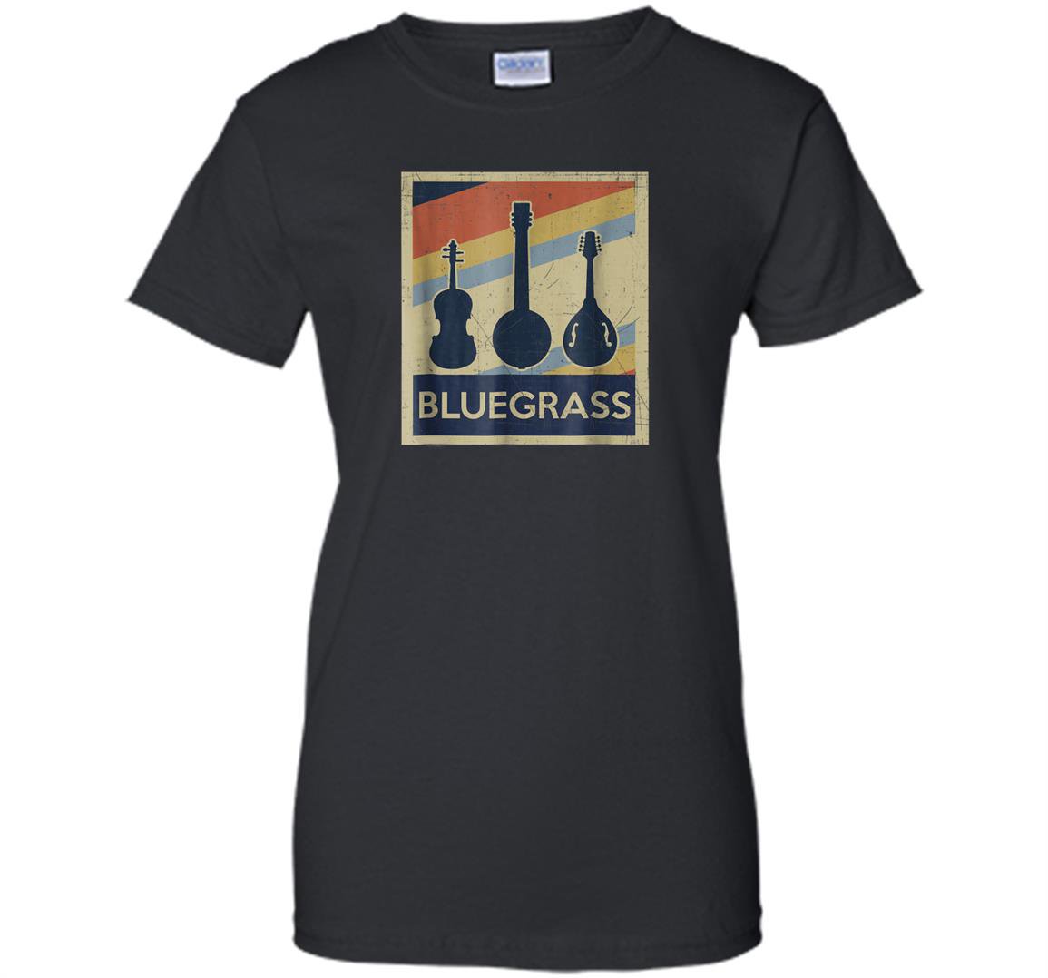 Bluegrass vintage music instruments retro Women