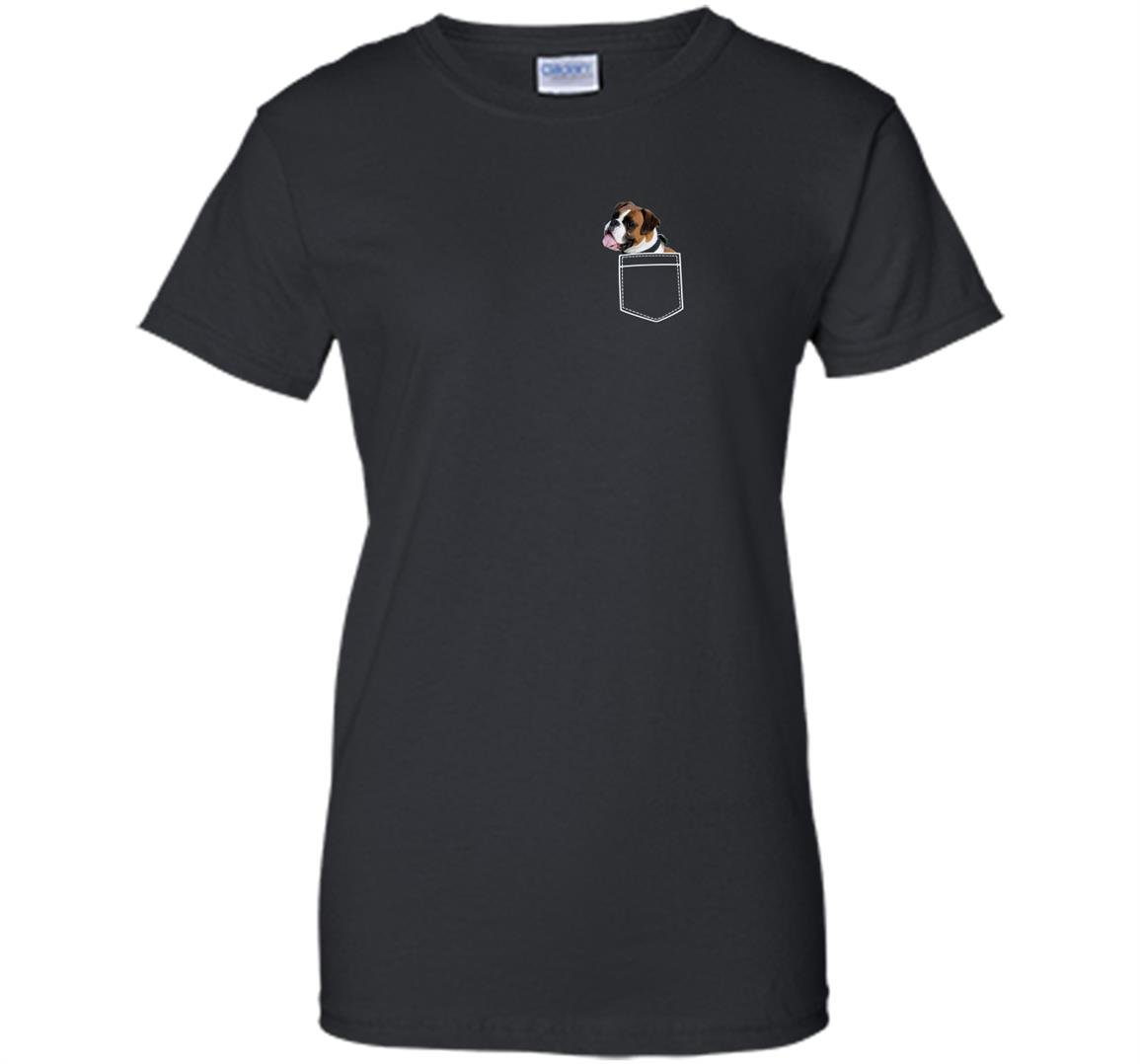 Cartoon pocket boxer dog meme Women