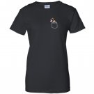 Cartoon pocket boxer dog meme Women