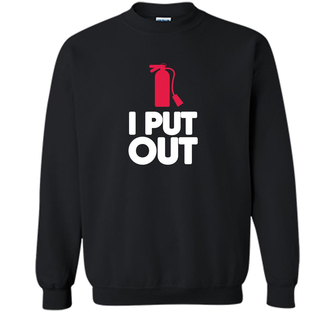 Funny firefighter firemen asphalt Sweatshirt