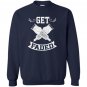 Funny get faded razor barbers haircut quote gift Sweatshirt