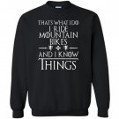 Funny mountain biking gifts love to mountain bike Sweatshirt