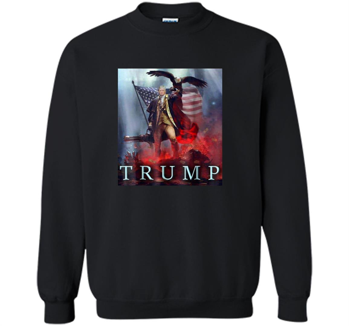 Funny president trump patriotic eagle party Sweatshirt