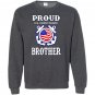 Funny proud us coast guard brother birthday gift Sweatshirt