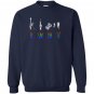 Funny rainbow flag lgbt liberty guns bacon trump Sweatshirt