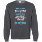 Funny retired postal worker mailman Sweatshirt