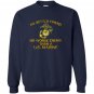 General mattis no better friend quote faded grunge Sweatshirt