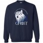 Ghost lone wolf in forest game day or winning the throne Sweatshirt