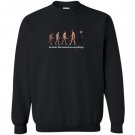 Go back we messed up trump evolution funny parody Sweatshirt