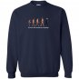 Go back we messed up trump evolution funny parody Sweatshirt