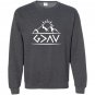 God is greater than the highs and lows christian Sweatshirt