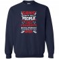 Guns dont kill people grandpa pretty granddaughter do Sweatshirt