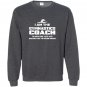 Gymnastics coach funny gift assume im never wrong Sweatshirt