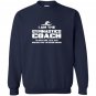 Gymnastics coach funny gift assume im never wrong Sweatshirt