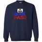 Haitian sak pase pride flag i love haiti roots Sweatshirt