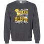 Hat cat sayings i will drink beer everywhere Sweatshirt