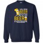 Hat cat sayings i will drink beer everywhere Sweatshirt
