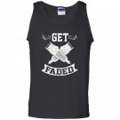 Funny get faded razor barbers haircut quote gift Tank Top