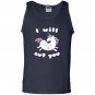 Funny ill cut you unicorn animal magical meme Tank Top