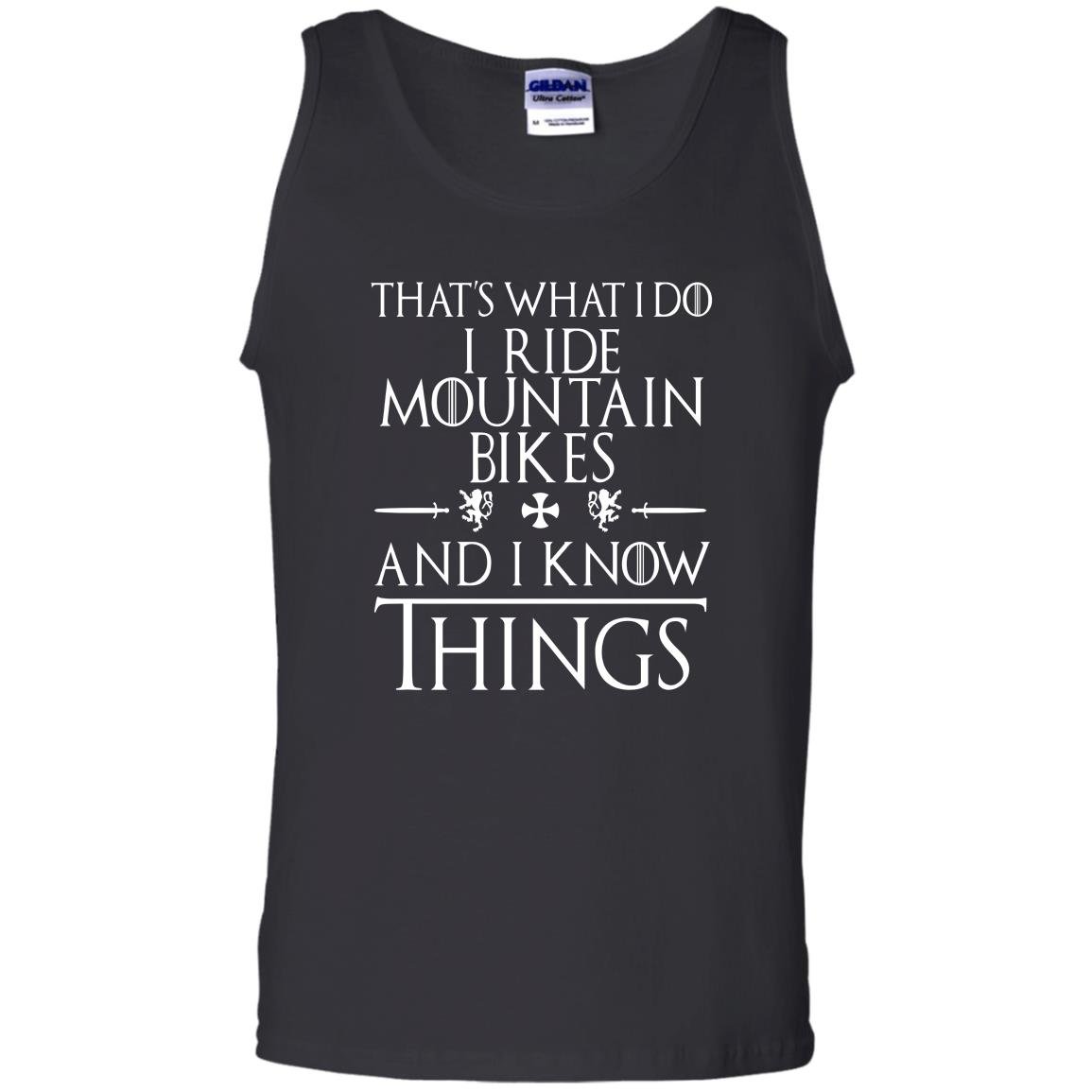 Funny mountain biking gifts love to mountain bike Tank Top