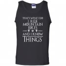 Funny mountain biking gifts love to mountain bike Tank Top