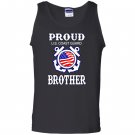 Funny proud us coast guard brother birthday gift Tank Top