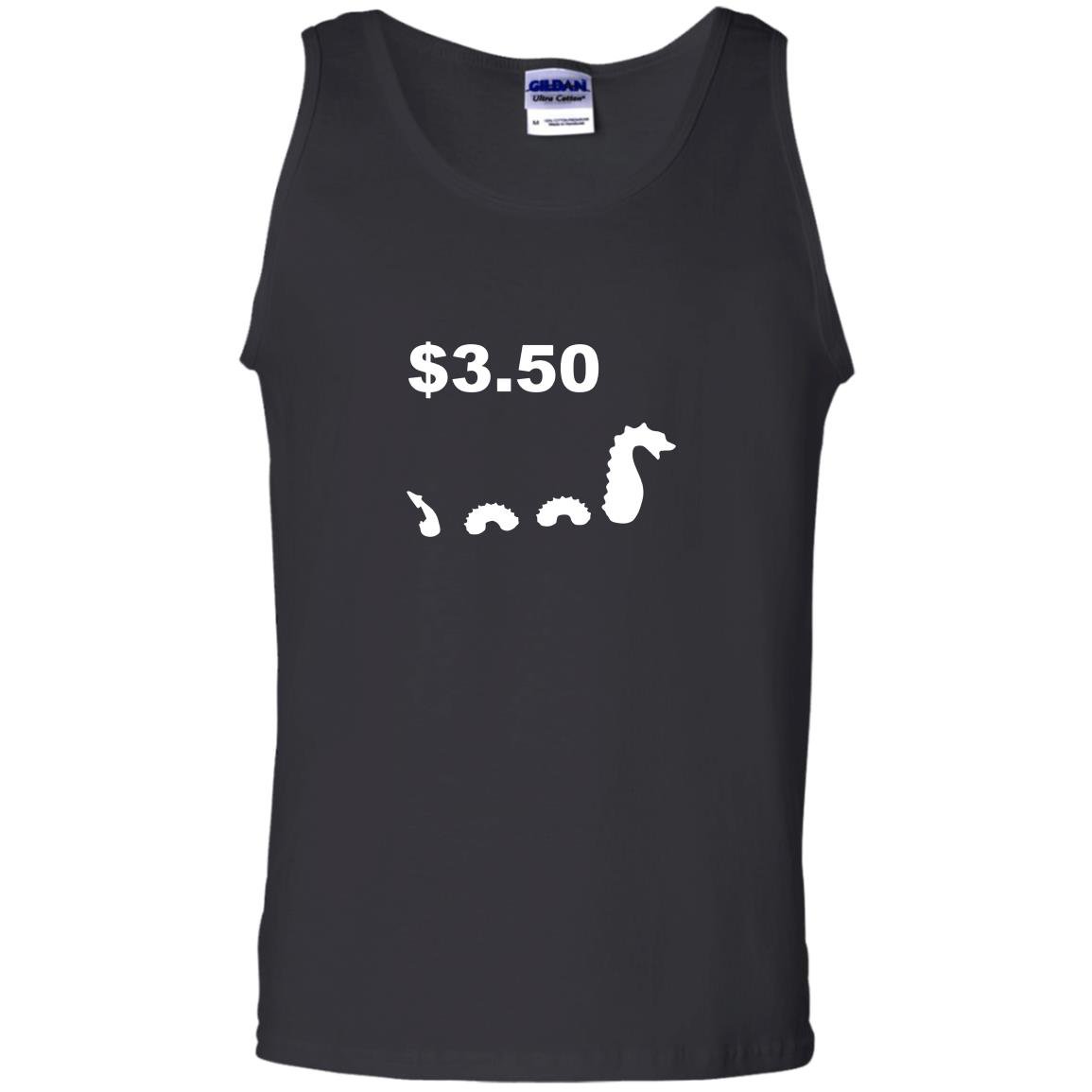 Funny tree fiddy loch ness monster three fifty Tank Top