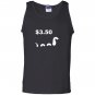 Funny tree fiddy loch ness monster three fifty Tank Top