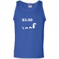 Funny tree fiddy loch ness monster three fifty Tank Top