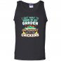 Funny work in my garden hang out with my chickens Tank Top