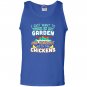 Funny work in my garden hang out with my chickens Tank Top