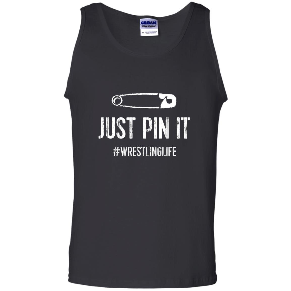 Funny wrestling just pin it wrestlinglife Tank Top