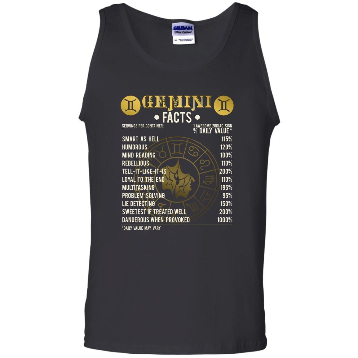 Gemini facts gemini awesome horoscope Tank Top