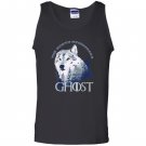 Ghost lone wolf in forest game day or winning the throne Tank Top