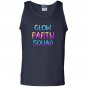 Glow party squad Tank Top