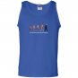 Go back we messed up trump evolution funny parody Tank Top