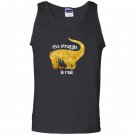 Gold t-rex the struggle is real donut funny dinosaur Tank Top